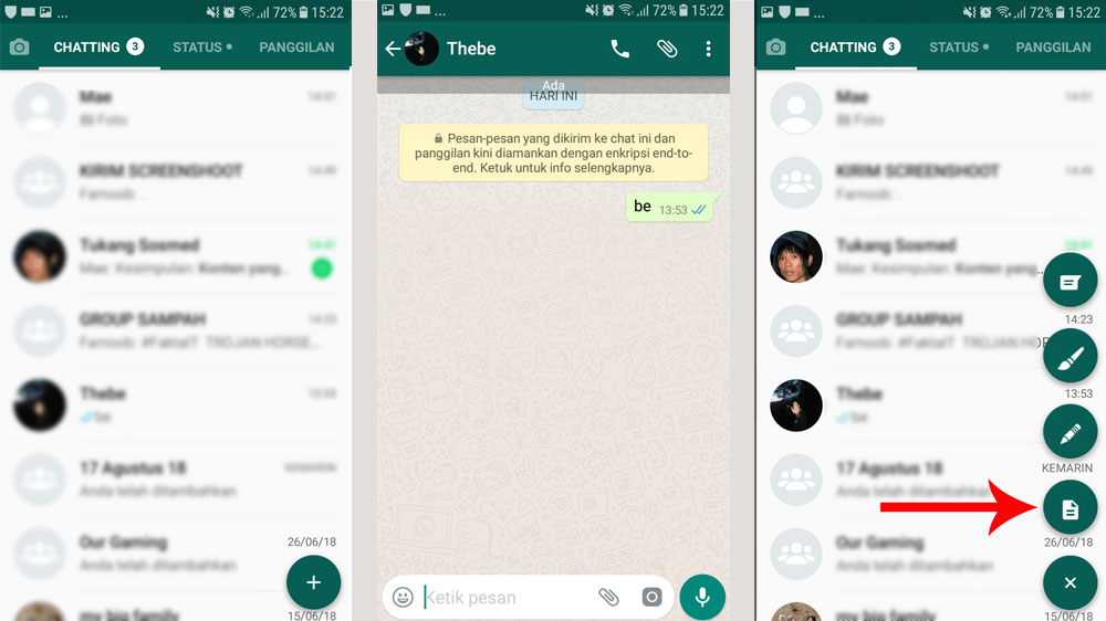 Cara melihat terakhir dilihat whatsapp yang disembunyikan