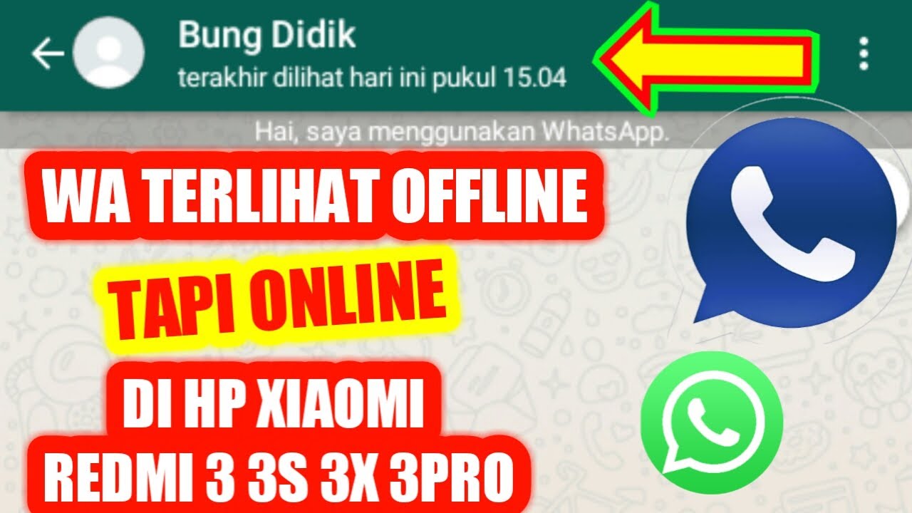 Cara wa centang 1 tapi online