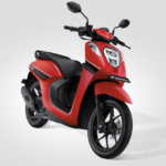 Genio honda colors scooter launches motorcycle brake system mechanical equipped consisting disc combi drum chic rear front