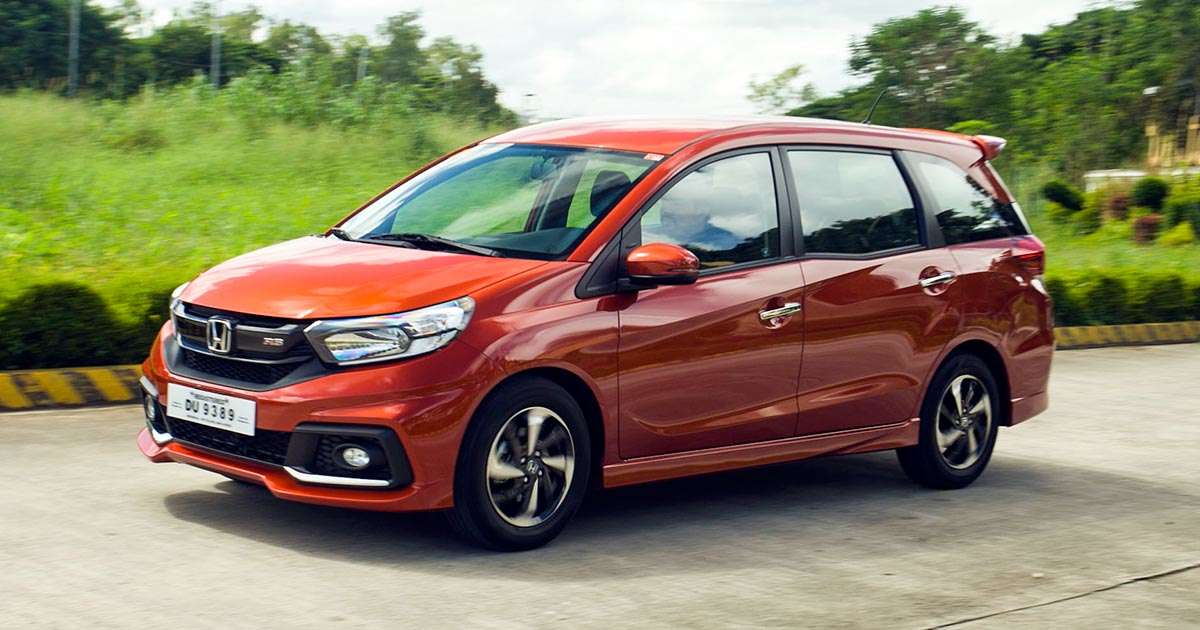 Honda mobilio rs navi variant philippines philkotse comparison guide price top car