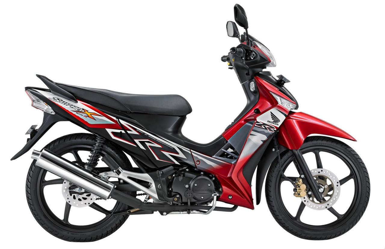 Spesifikasi honda supra x 125 tahun 2008