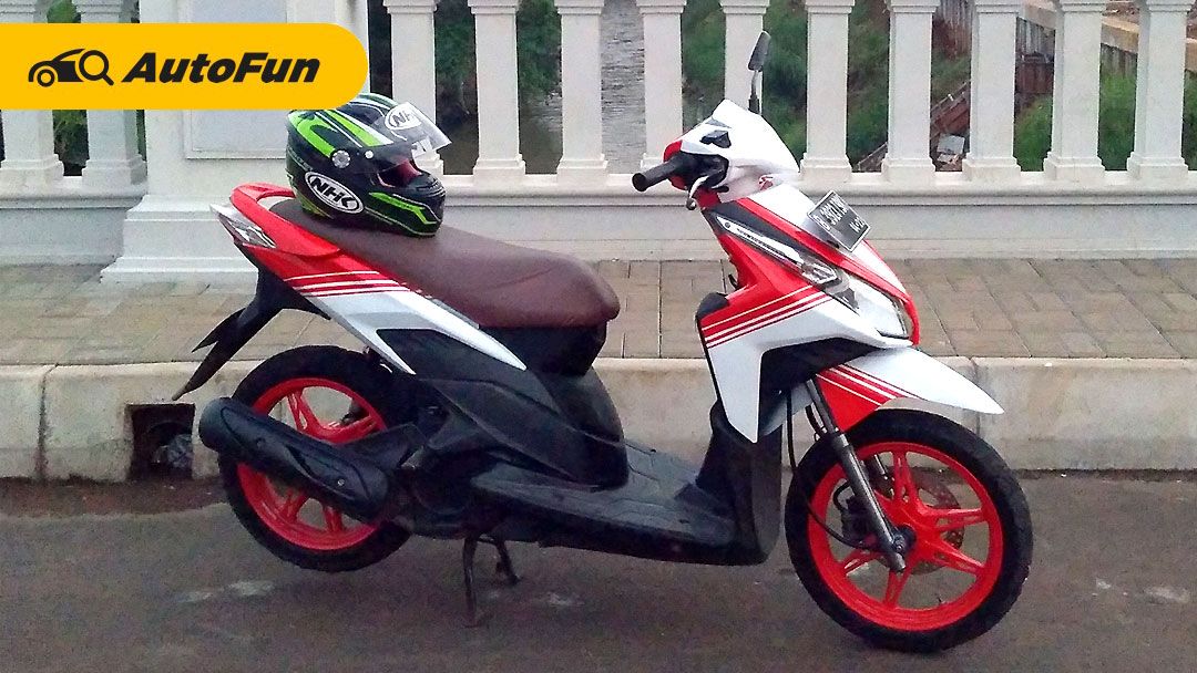 Vario modifikasi techno minimalist jok ngecat pesanan sedap enak tempatnya disini pula walaupun dipandang cuma namum