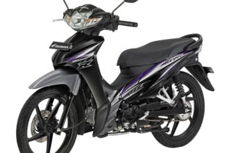 Revo motor bebek hitam