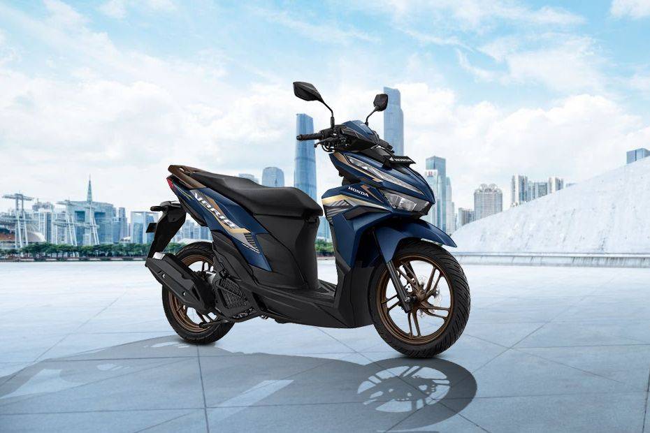 Vario 125 terbaru cbs iss spesial varian kawan hadirkan sobat bagi inuk biru matte