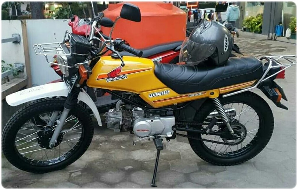 Honda win 100 spesifikasi