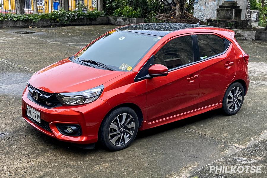 Brio rs honda indonesia led launched facelift