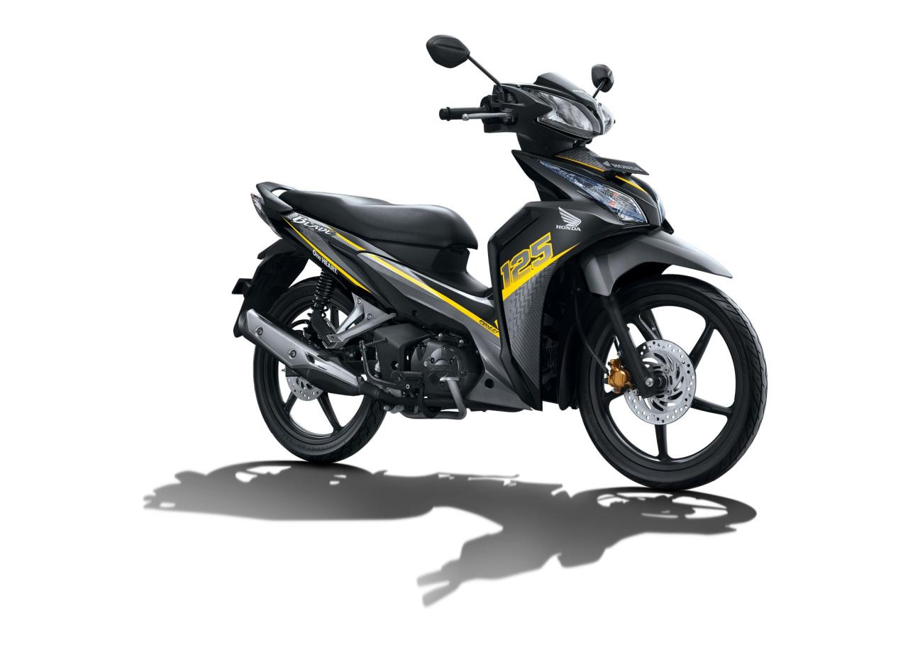 Honda blade 2012 spesifikasi