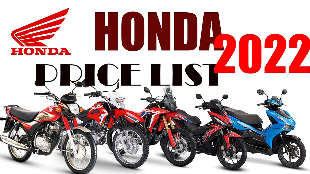 Harga dan spesifikasi motor honda terbaru