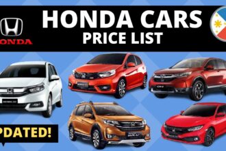 Harga dan spesifikasi mobil honda